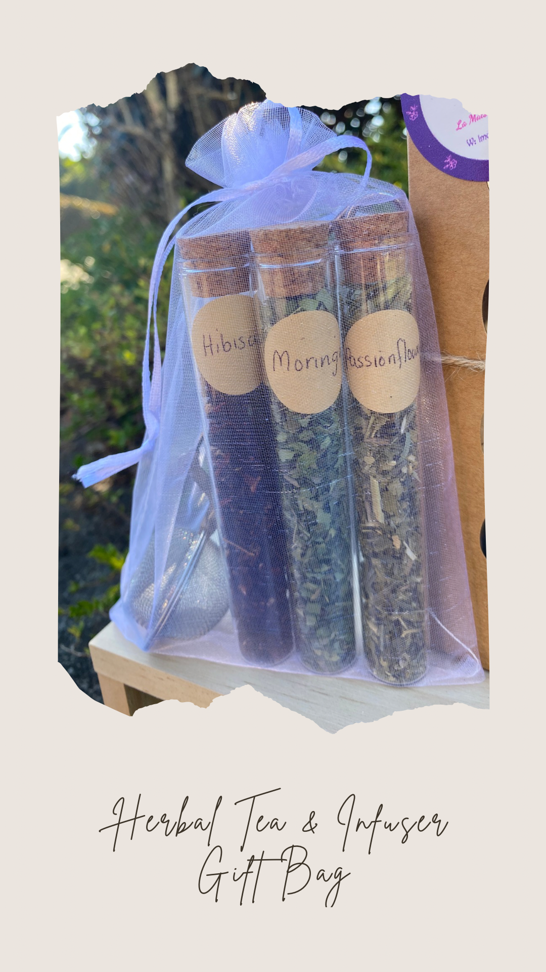 Herbal Tea with Infuser Gift Bag