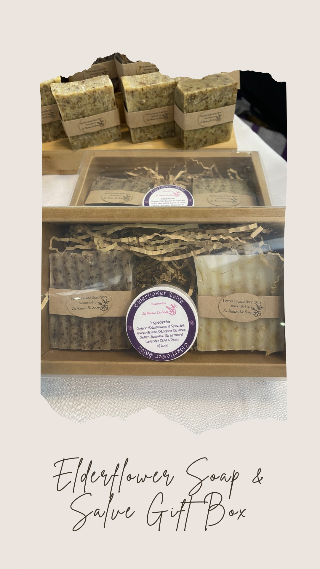Elderflower Soap & Salve Gift Box