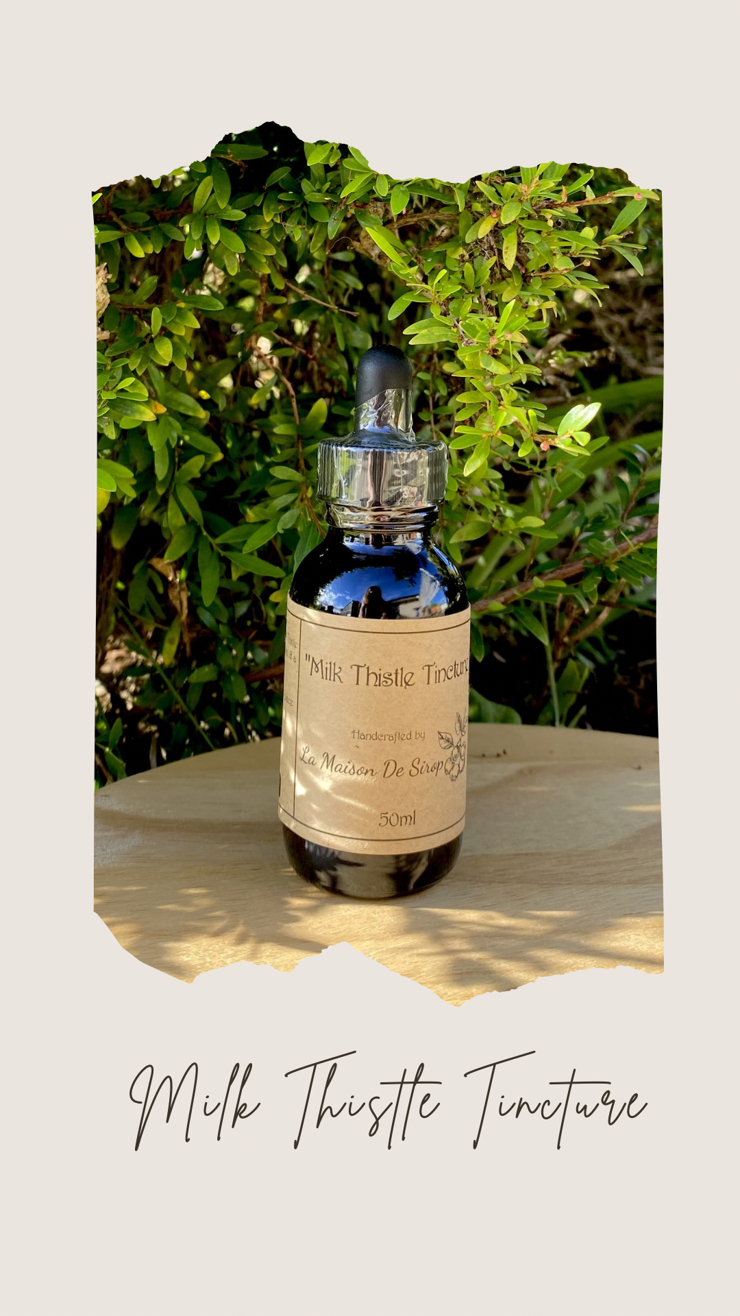Herbal Tinctures 50ml - Single Herb