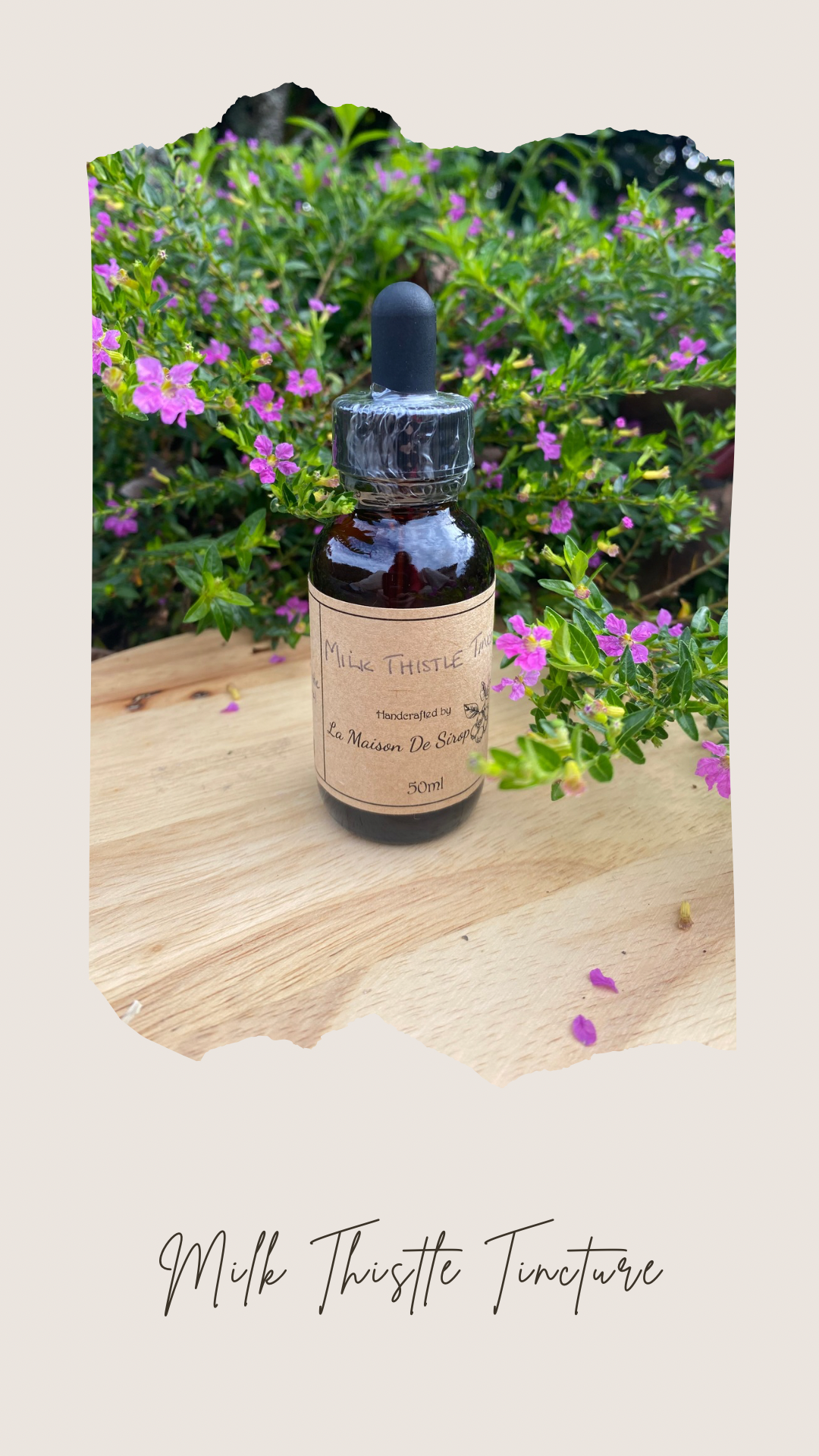 Herbal Tinctures 50ml - Single Herb
