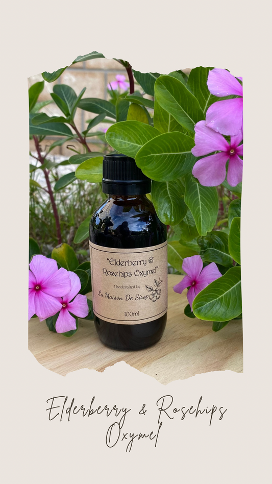 Elderberry & Rosehips Oxymel - 100ml