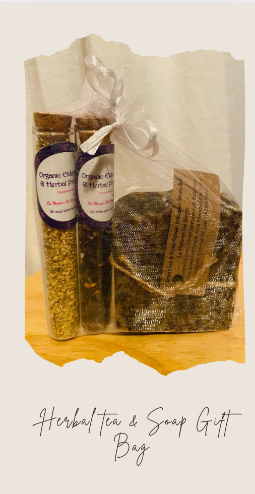 Elderflower Tea & Soap Gift Bag