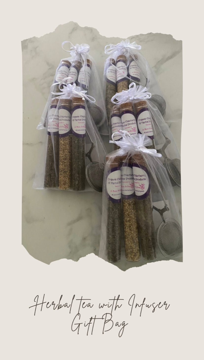 Herbal Tea with Infuser Gift Bag