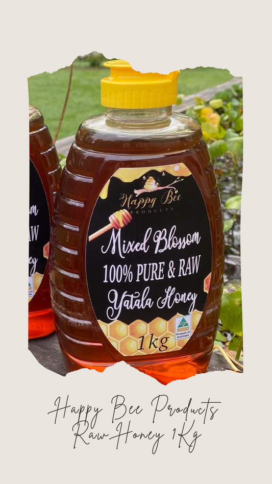 Happy Bee Products Raw Honey - 1Kg