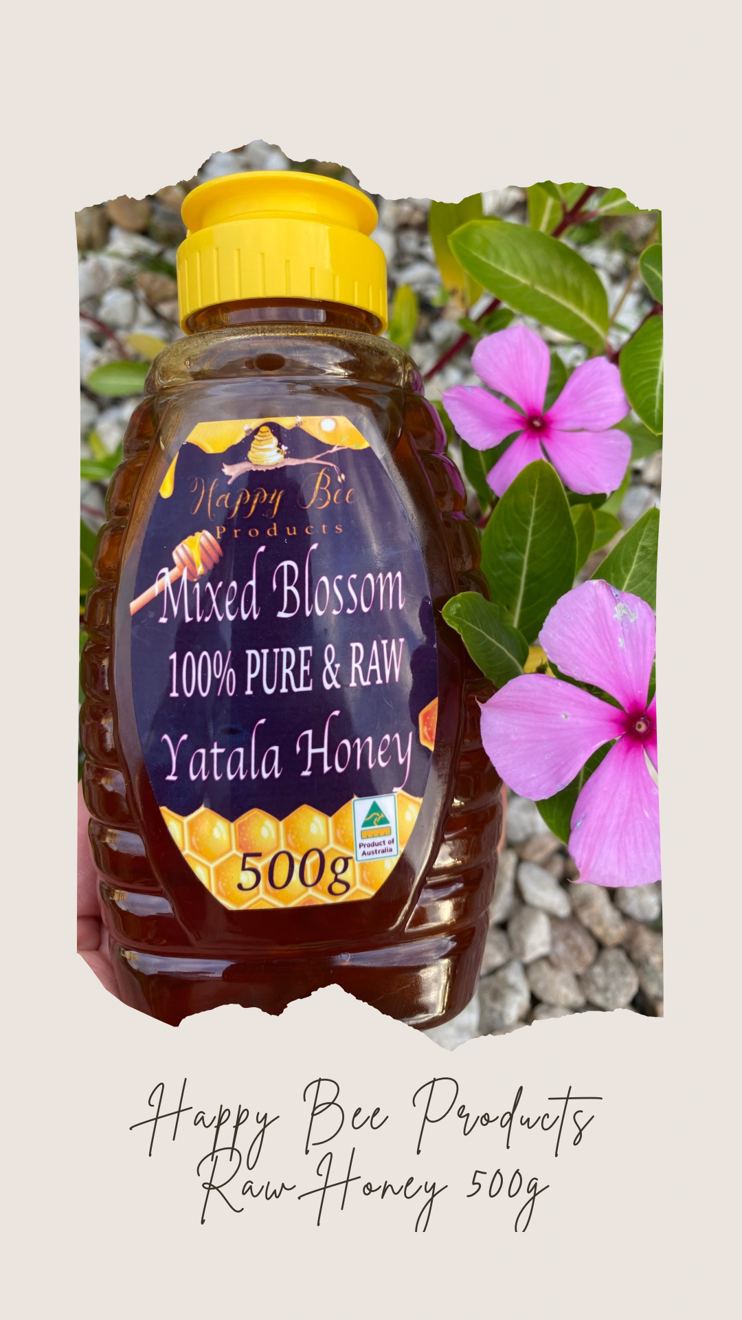 Happy Bee Products Raw Honey - 500g