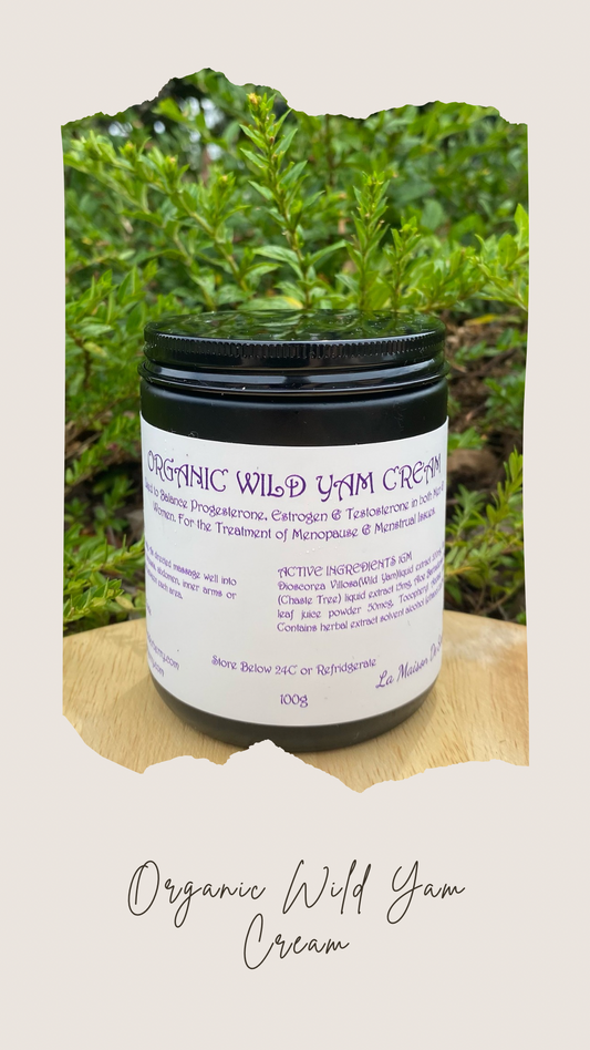 Organic Wild Yam Cream