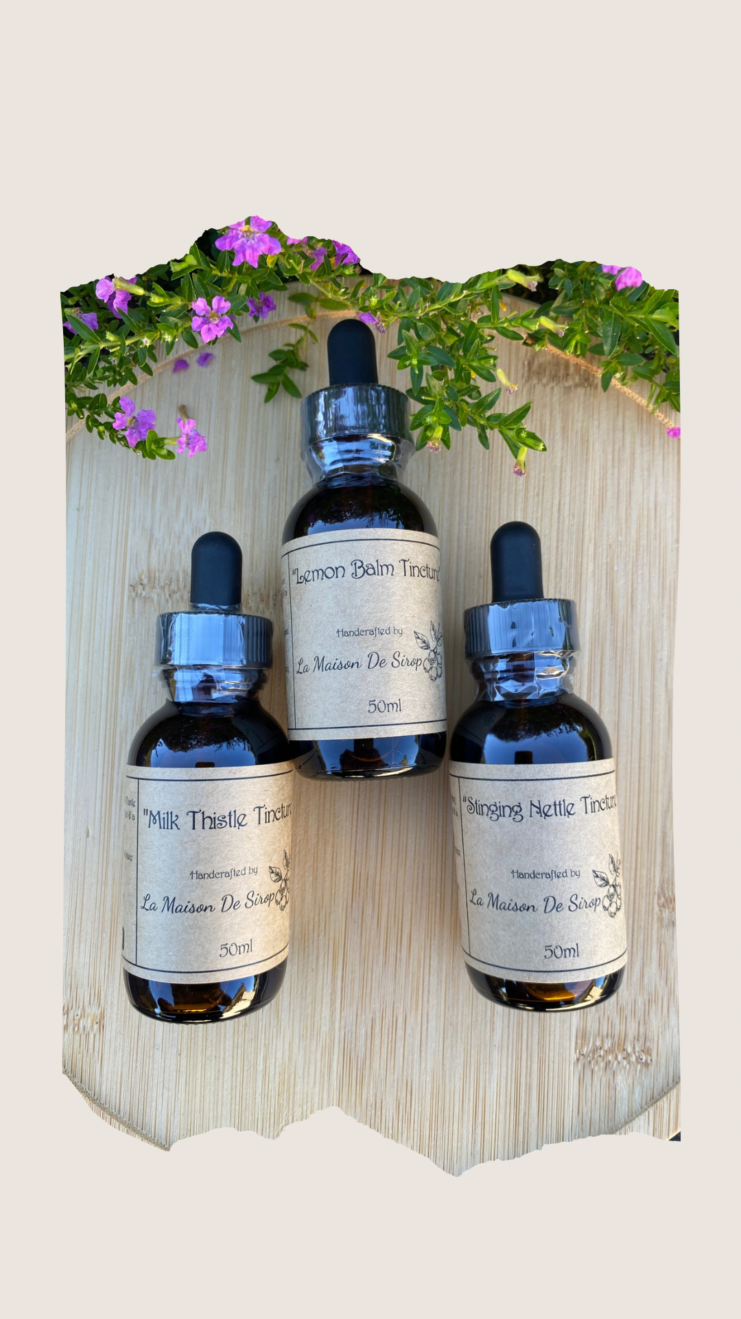 Herbal Tincture Trio Bundle