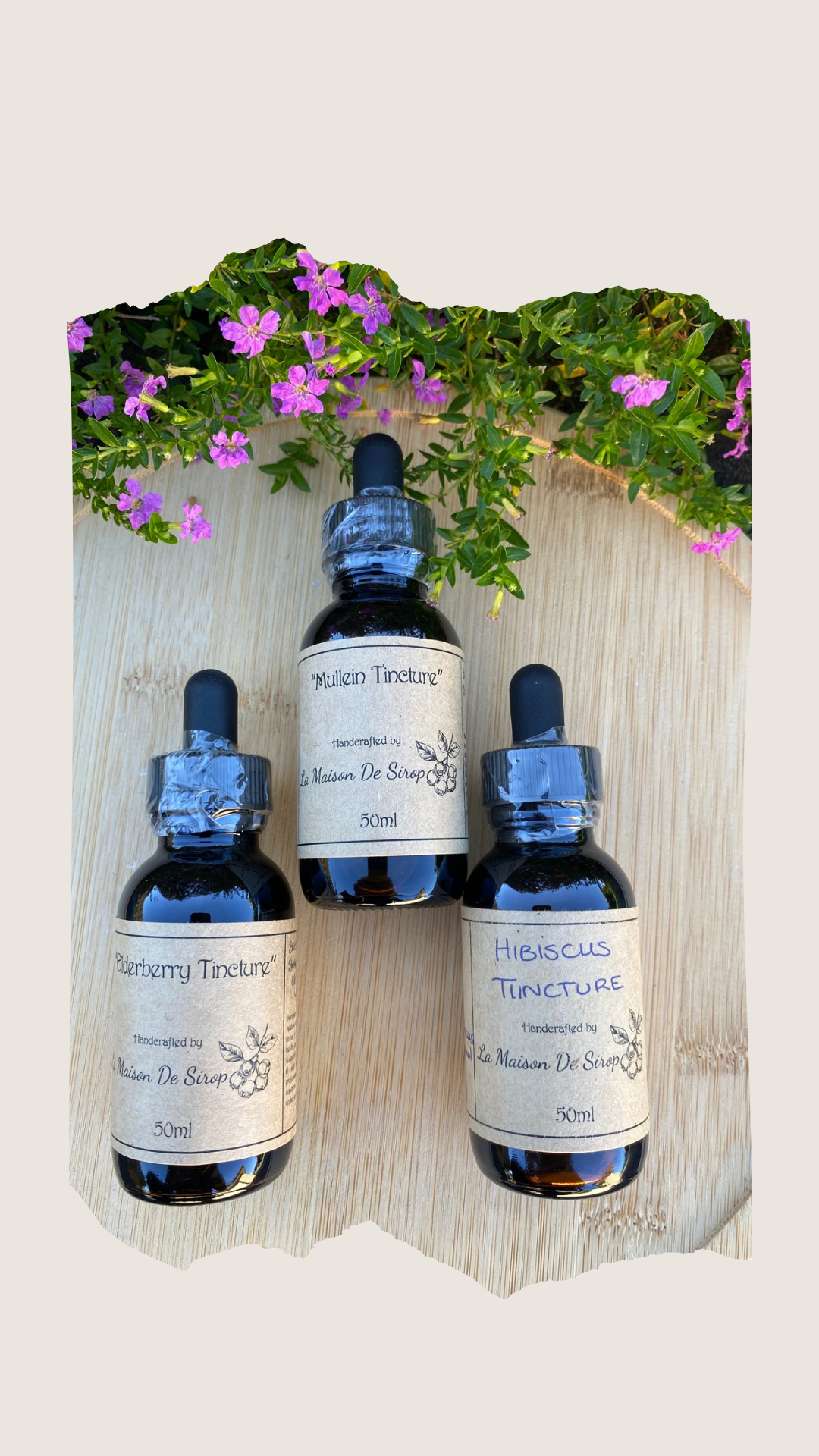 Herbal Tincture Trio Bundle