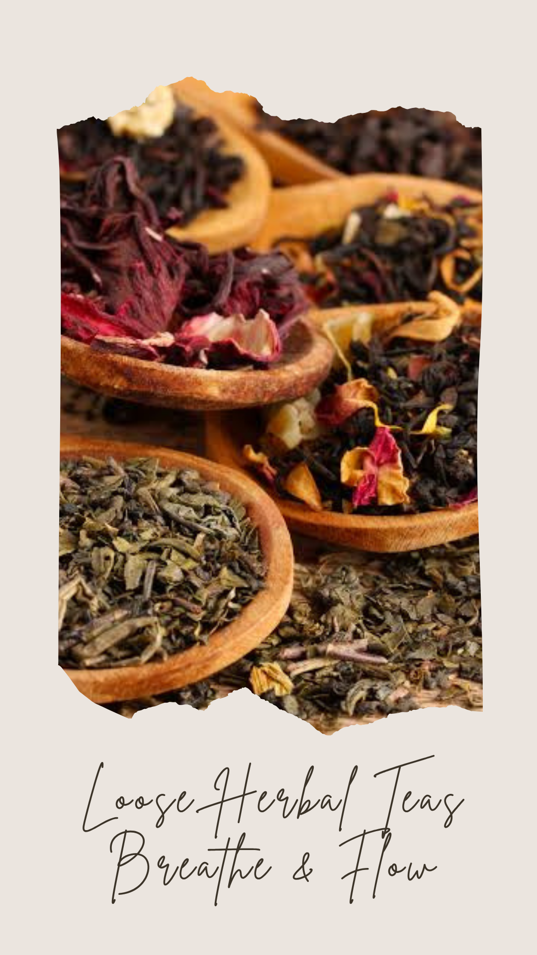 Loose Herbal Teas - Breathe & Flow — Heart, Circulation, Respiratory, Digestive