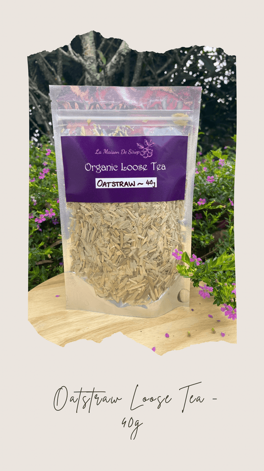 Oatstraw Loose Tea - 40g - La Maison De SiropOatstraw Loose Tea - 40g