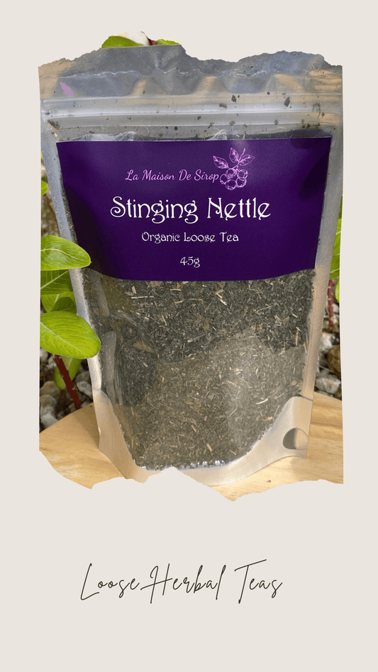 Stinging Nettle Loose Tea - 45g - La Maison De SiropStinging Nettle Loose Tea - 45g